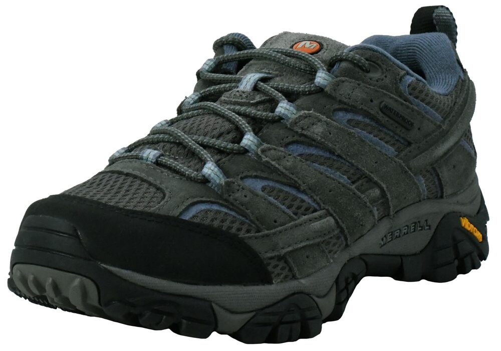 MERRELL WOMEN'S MOAB 2 WATERPROOF HIKING SHOE, GRANITE, 8 M US
